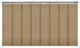 Anders 8-Panel Track Extendable Vertical Blinds 130-175"W