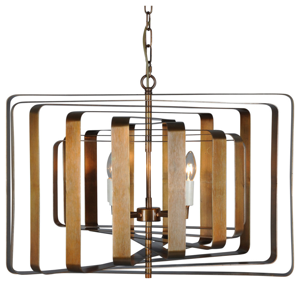 Industrial Kensington Pendant Lamp - Yellow