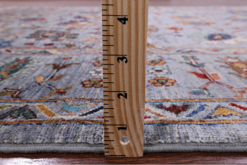 Handmade Persian Tabriz Wool Rug 5' 6" X 7' 8" Q9849