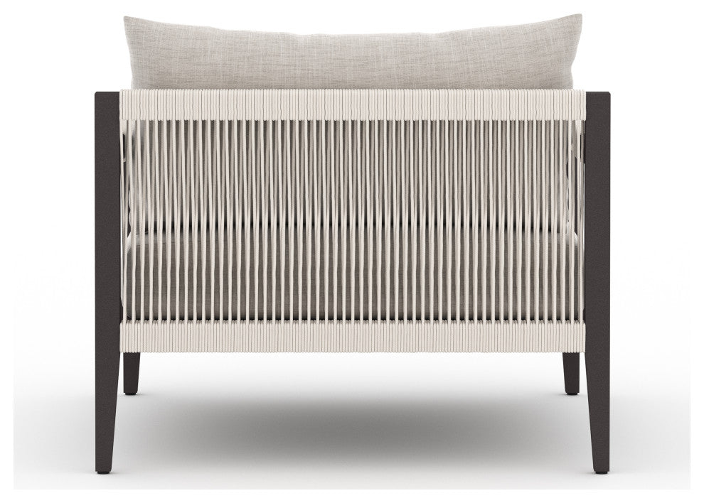 Sherwood Outdoor Chair-Bronze/Stone Grey