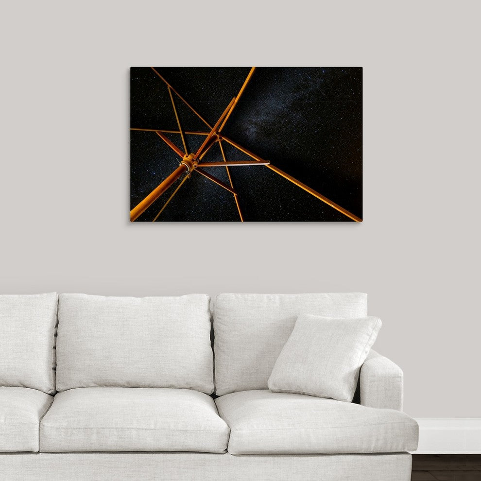 "Umbrella Universe" Wrapped Canvas Art Print, 36"x24"x1.5"