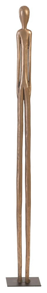 Bulol Sculpture, Polished Bronze, Large