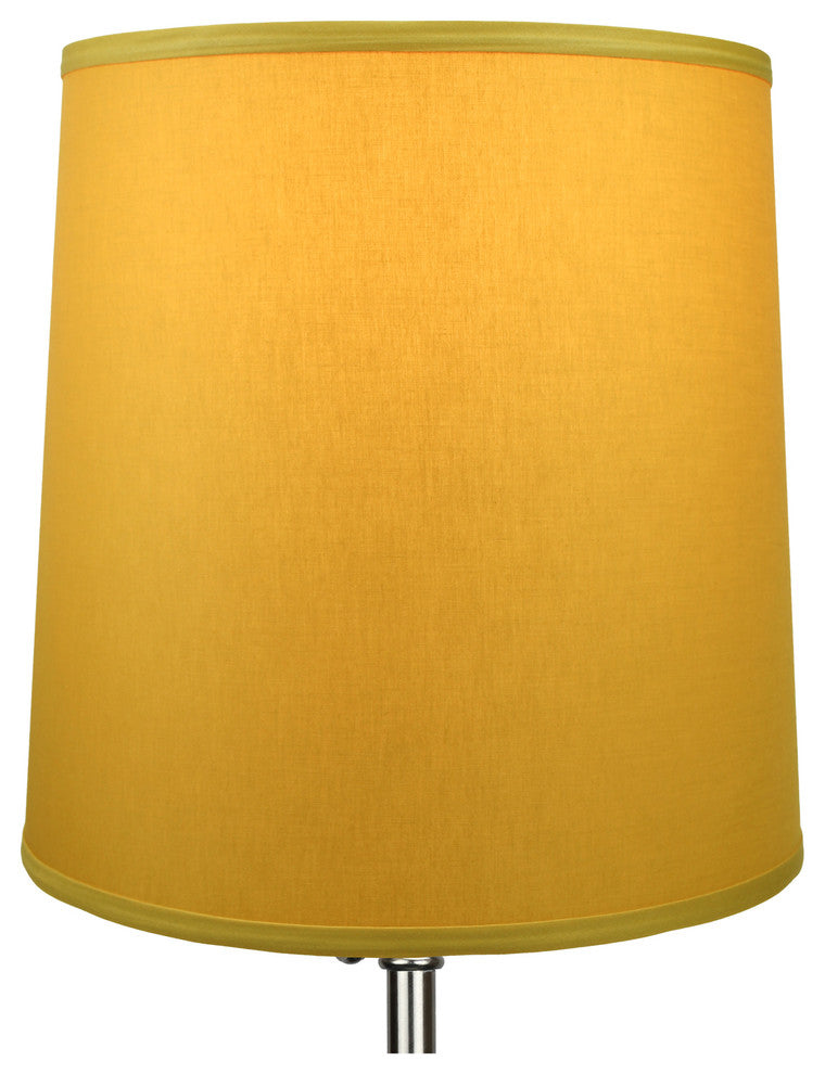 Fenchel Shades 13"x15"x15" Spider Attachment Empire Lamp Shade, Linen Curr