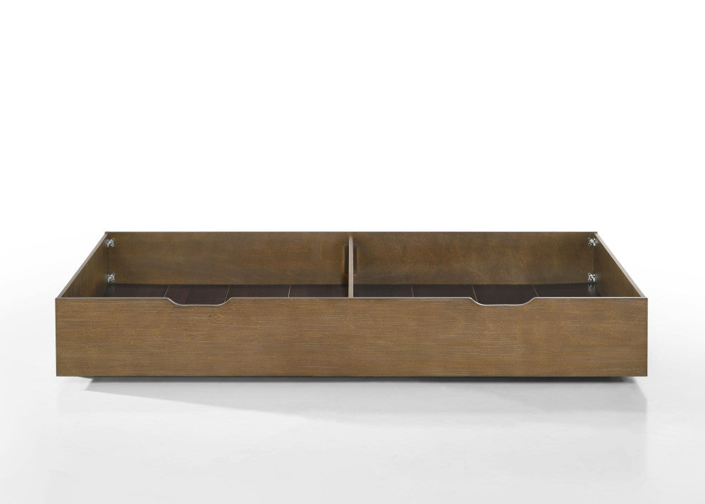 Highland 76"W Wood Trundle, Sand Dune
