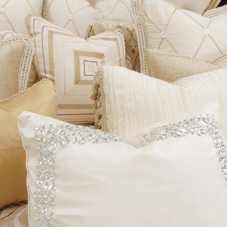 Aico Amini Luxembourg 13 Pc King Comforter Set in Creme