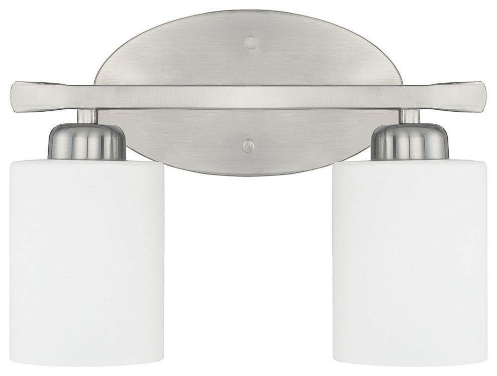 Capital Lighting 115221-338 Dixon 2 Light 13"W Bathroom Vanity - Brushed Nickel