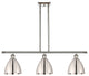 Ballston Dome Island Light, Polished Nickel, Polished Nickel