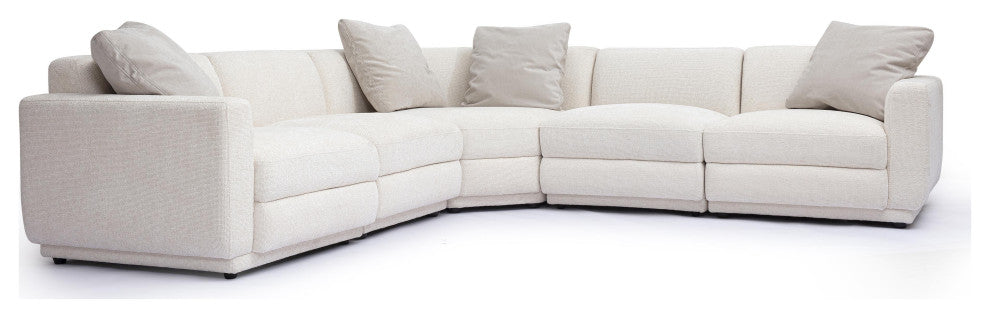 Perry Chenille Modular Sectional, L Sectional