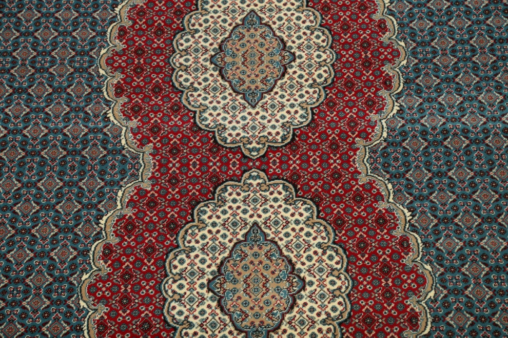Geometric Oriental Turkish Area Rug Traditional Carpet 10x17