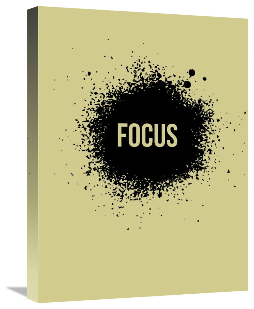 "Focus Poster Grey" Fine Art Print