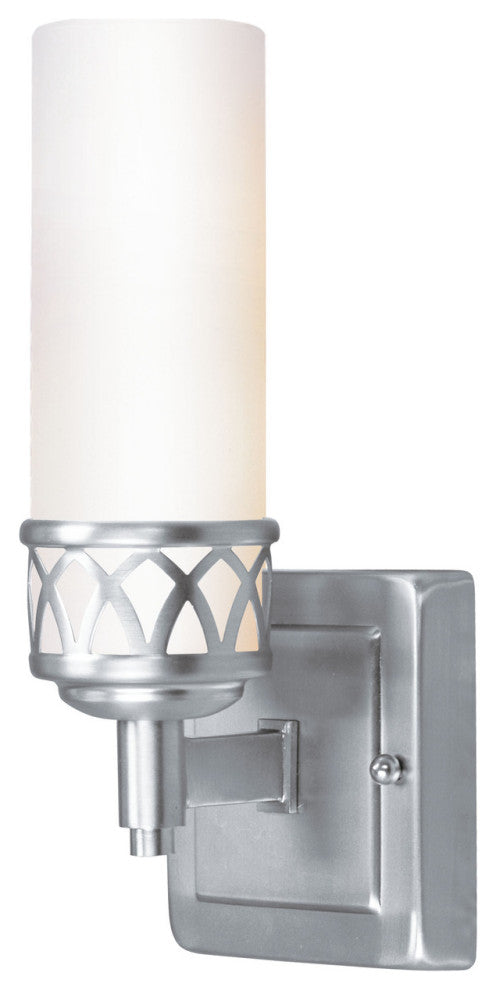 Livex Lighting 1 Light Brushed Nickel Bath - 4721-91