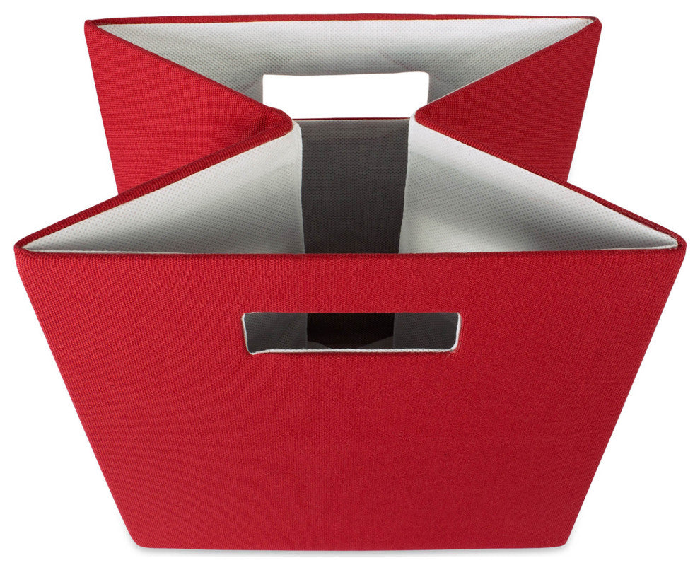 Polyester Cube Solid Rust Square 13"x13"x13"