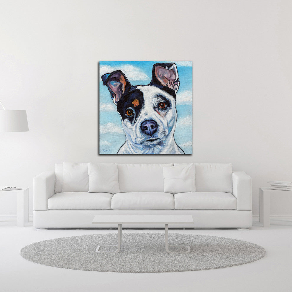 Luna by Kathryn Wronski, Print on Canvas, 30"x30"