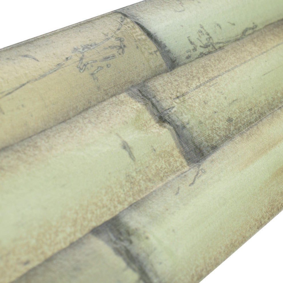 Bamboo Albufera Verde Fluted Ceramic Wall Tile