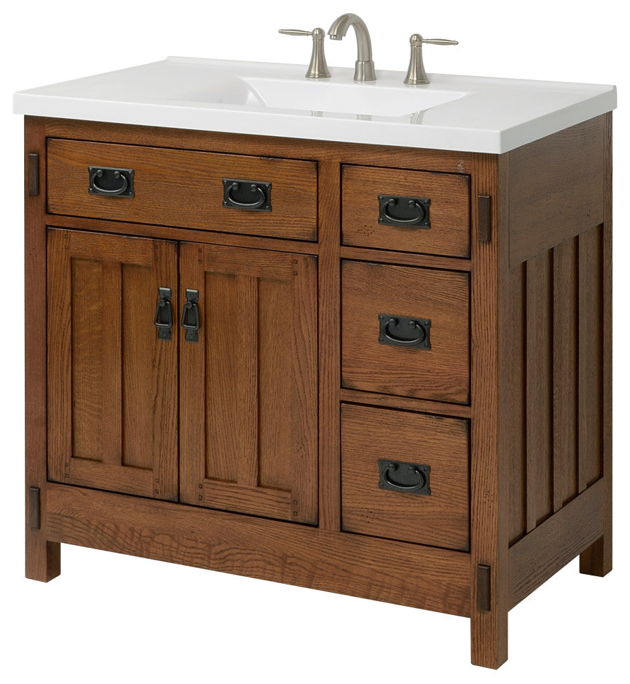 American Craftsmen Vanity, 36"