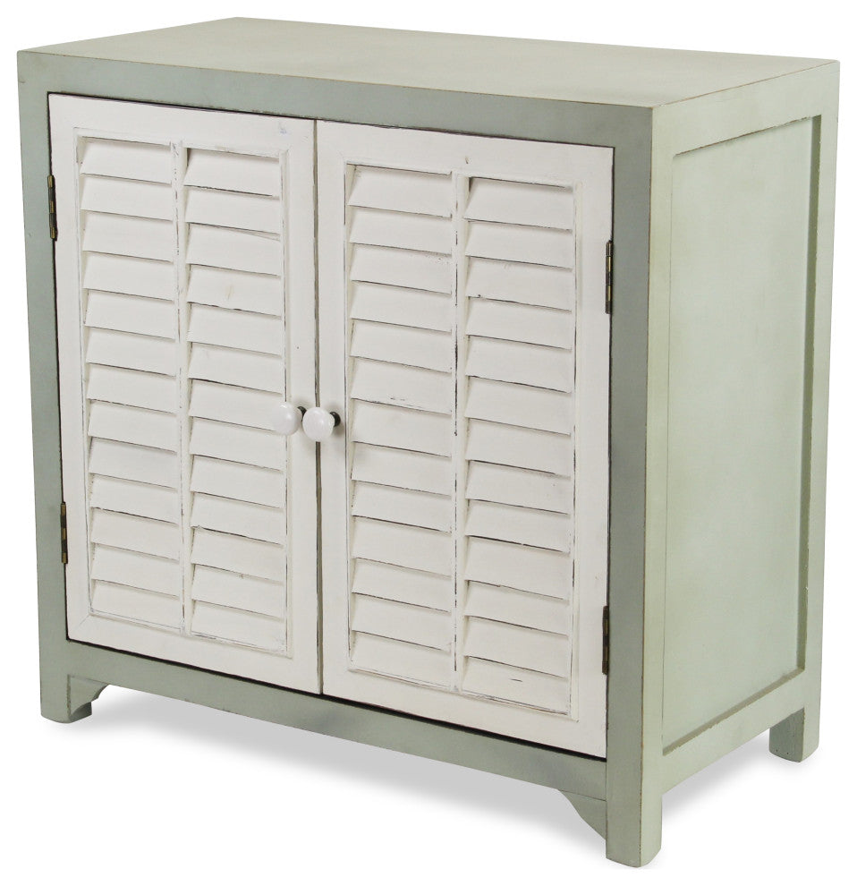Coastal Shutter Door Cabinet