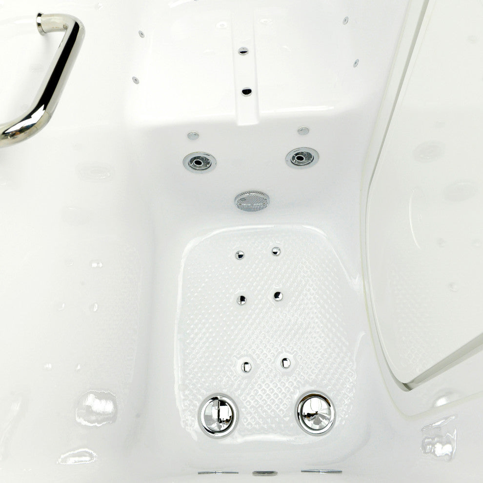 Ella Monaco 32"x52" Acrylic Walk-In-Bathtub, Outward Swing Door