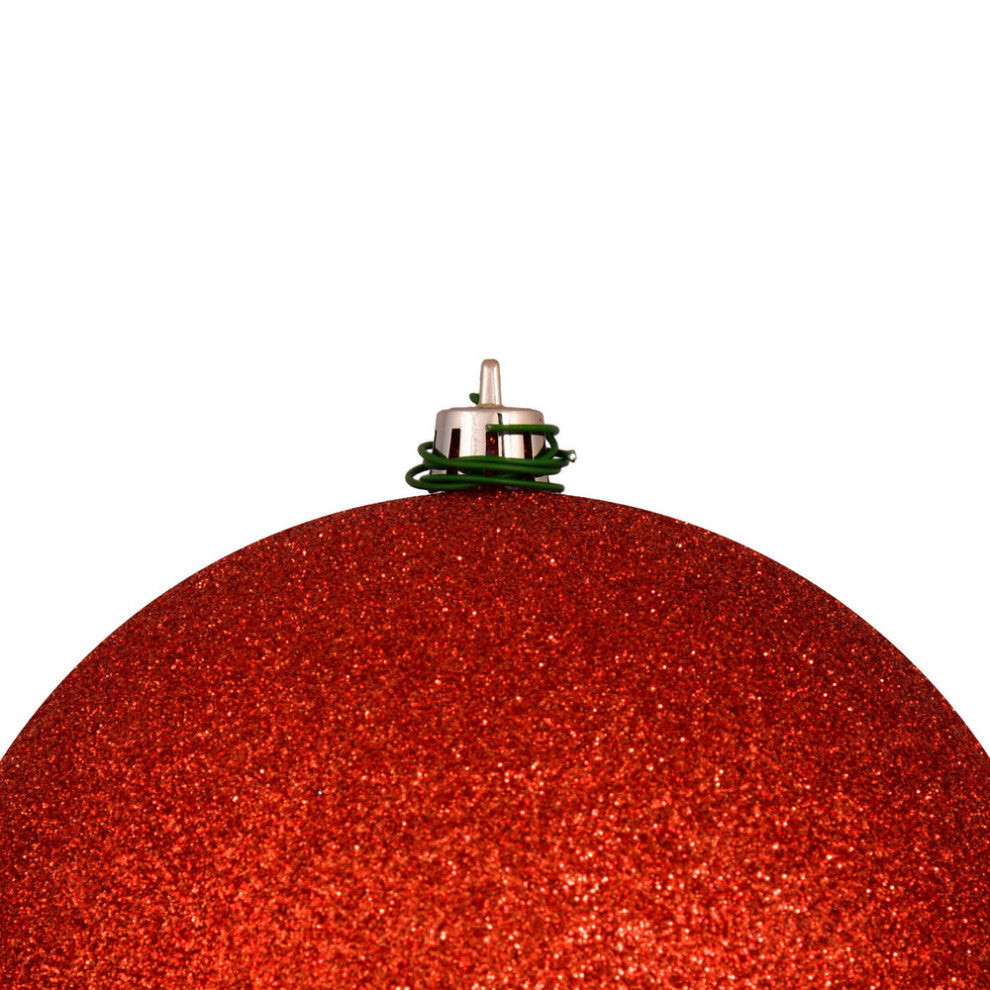 Vickerman N592539Dg 10" Bittersweet Glitter Ball Ornament
