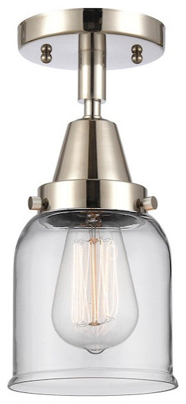 INNOVATIONS LIGHTING 447-1C-PN-G52-LED Small Bell Flush Mount