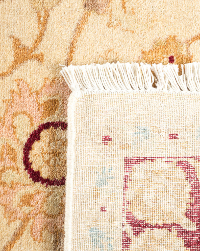 Mogul, One-of-a-Kind Hand-Knotted Area Rug Ivory, 4'7"x7'4"
