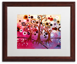 Natasha Wescoat 'Infinite Treasures' Art, Wood Frame, White Mat, 20x16