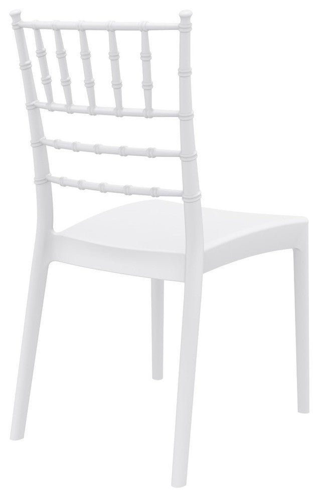 Compamia Josephine Outdoor Dining Chairs, Set of 2, White