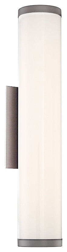Cylo 24" LED Outdoor Wall Sconce 4000K, Titanium