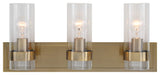 Uttermost Cardiff Antique Brass 3-LIght Vanity