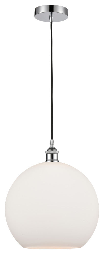 Innovations 616-1P-PC-G121-12-LED 1-Light Mini Pendant, Polished Chrome