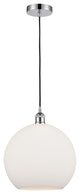 Innovations 616-1P-PC-G121-12-LED 1-Light Mini Pendant, Polished Chrome