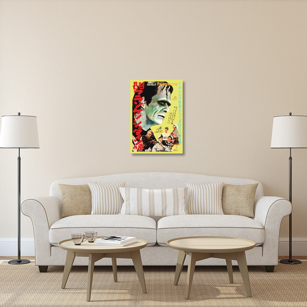 Abbott and Costello, Japanese, Frankenstein, 26x36