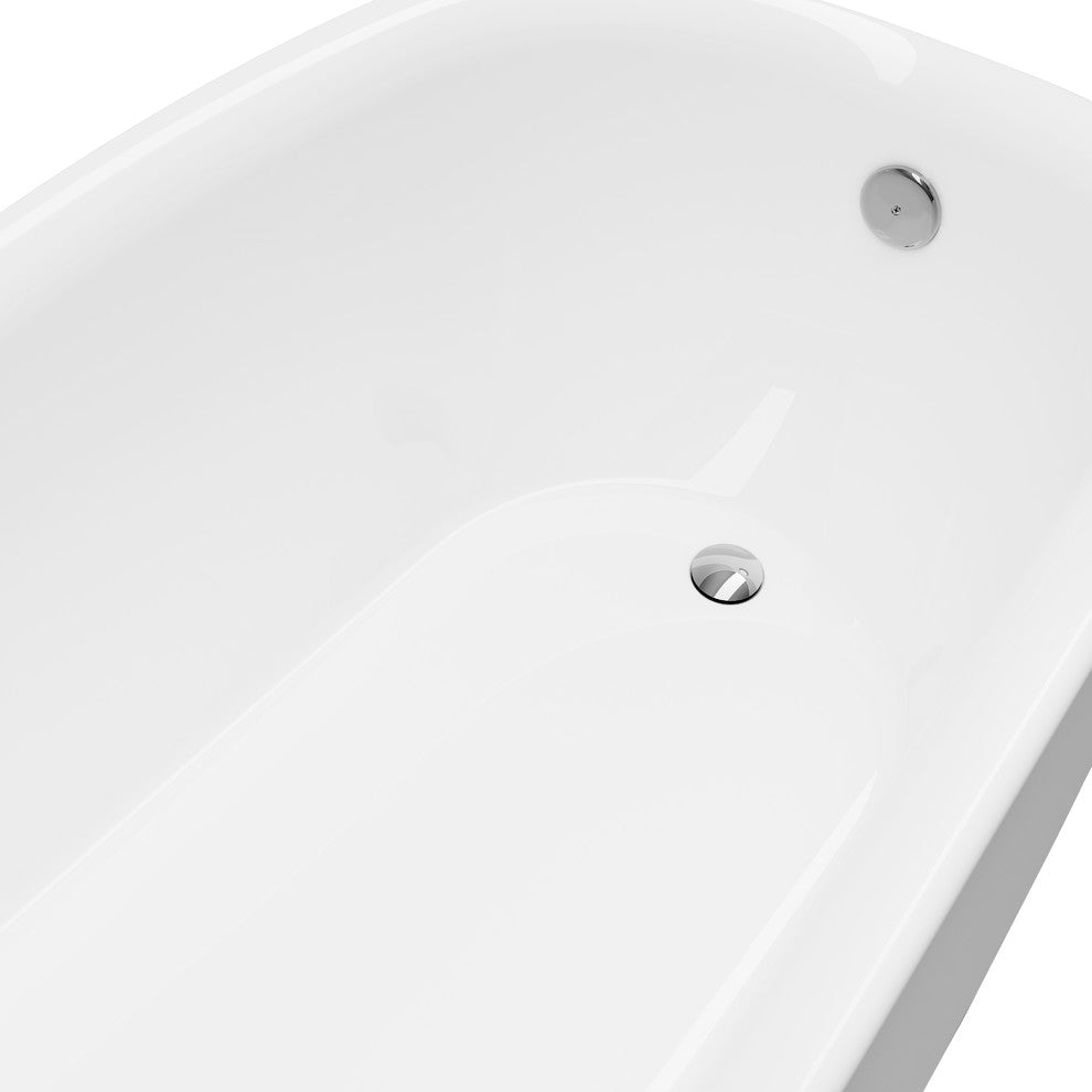 Axel-NF 68" Freestanding Tub No Faucet