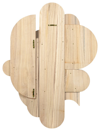 "Cinnamon Dreamscape" Hand Made Solid Wood Abstracts