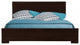 Espresso Wood King Platform Bed