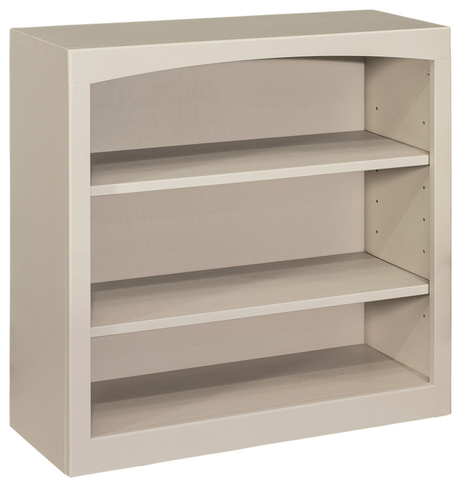 Solid Wood Bookcase, 30"x30", Sand Dollar