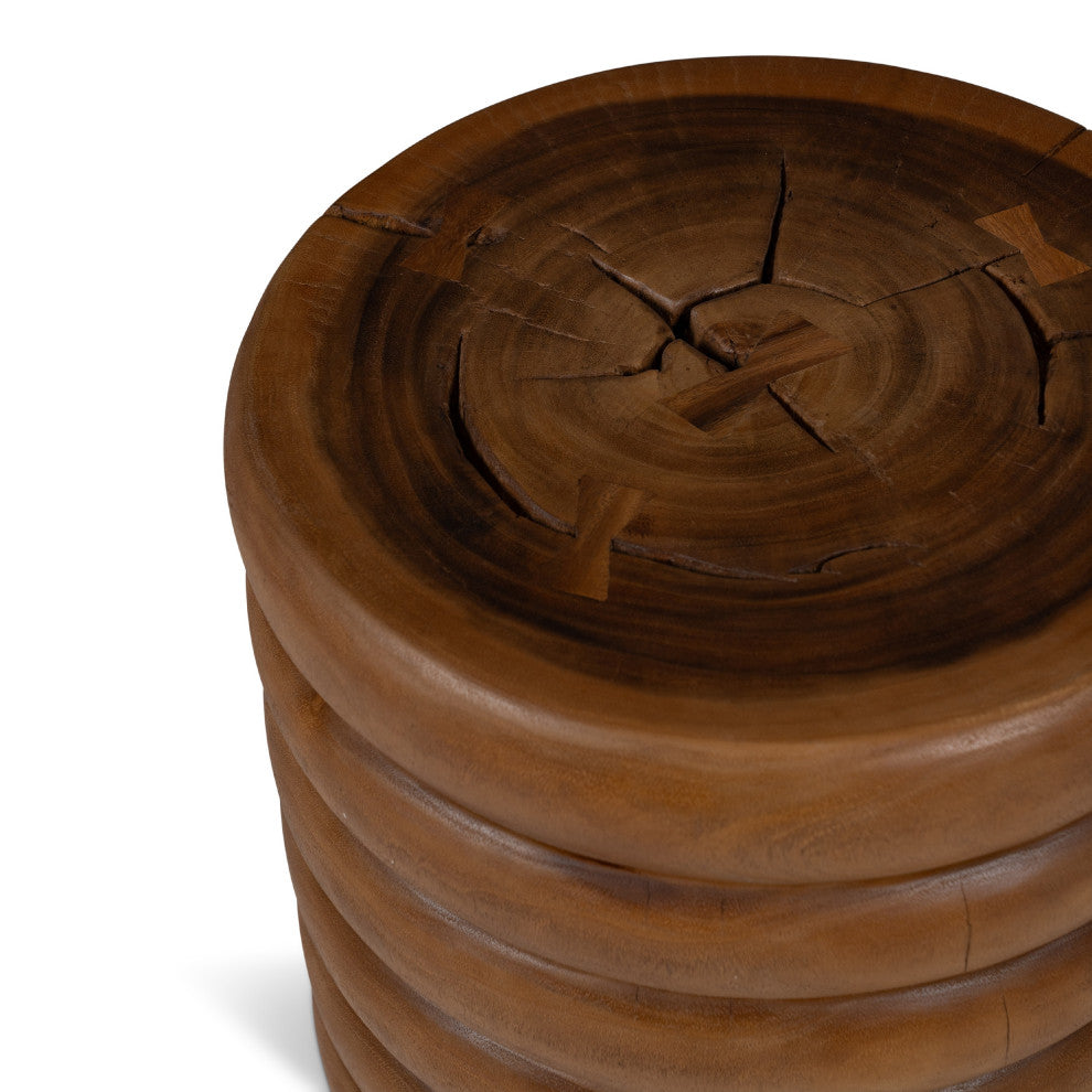 Naturals Chaiya Accent Stool Short Natural