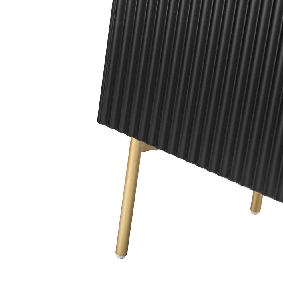 47"W Sideboard, Black