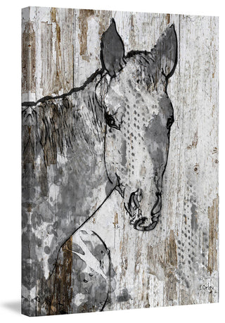 "Beauty" Painting Print on Wrapped Canvas