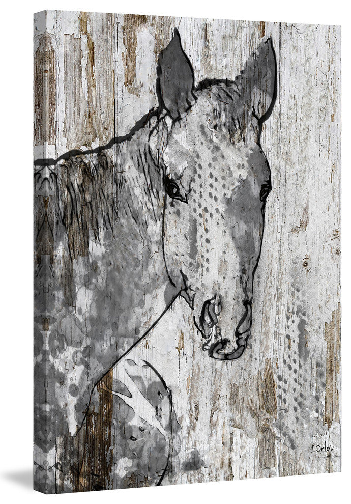 "Beauty" Painting Print on Wrapped Canvas