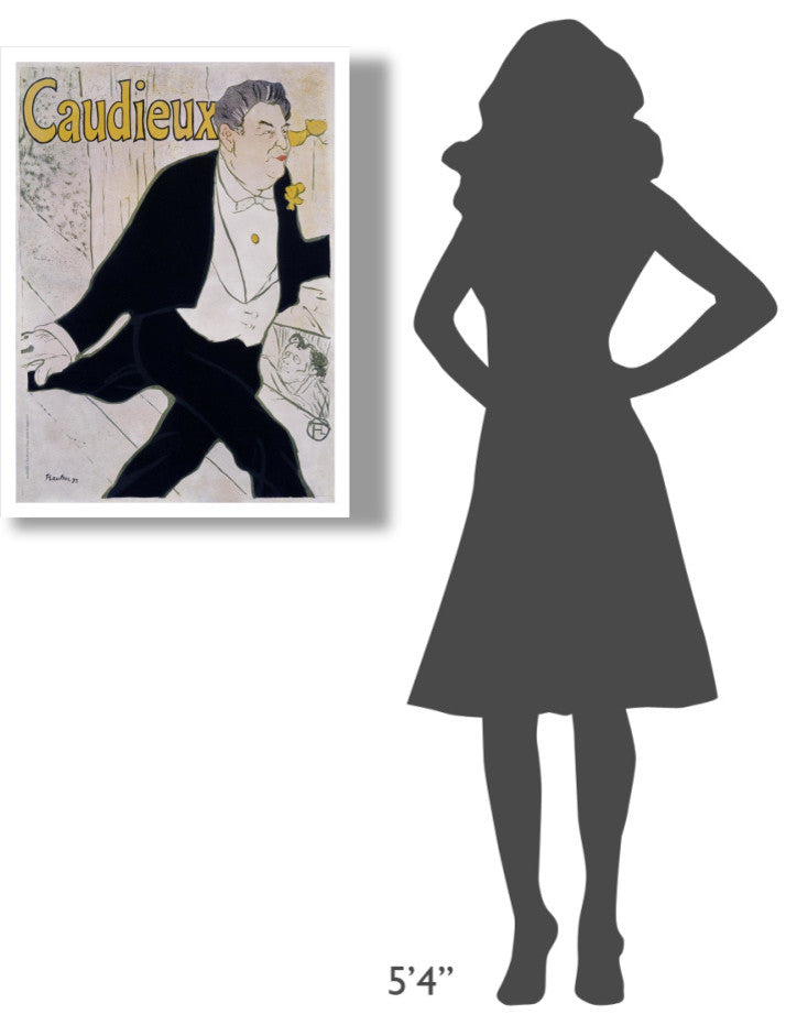 "P Sescau / Photographe" Digital Paper Print by Henri Toulouse-Lautrec, 26"x32"