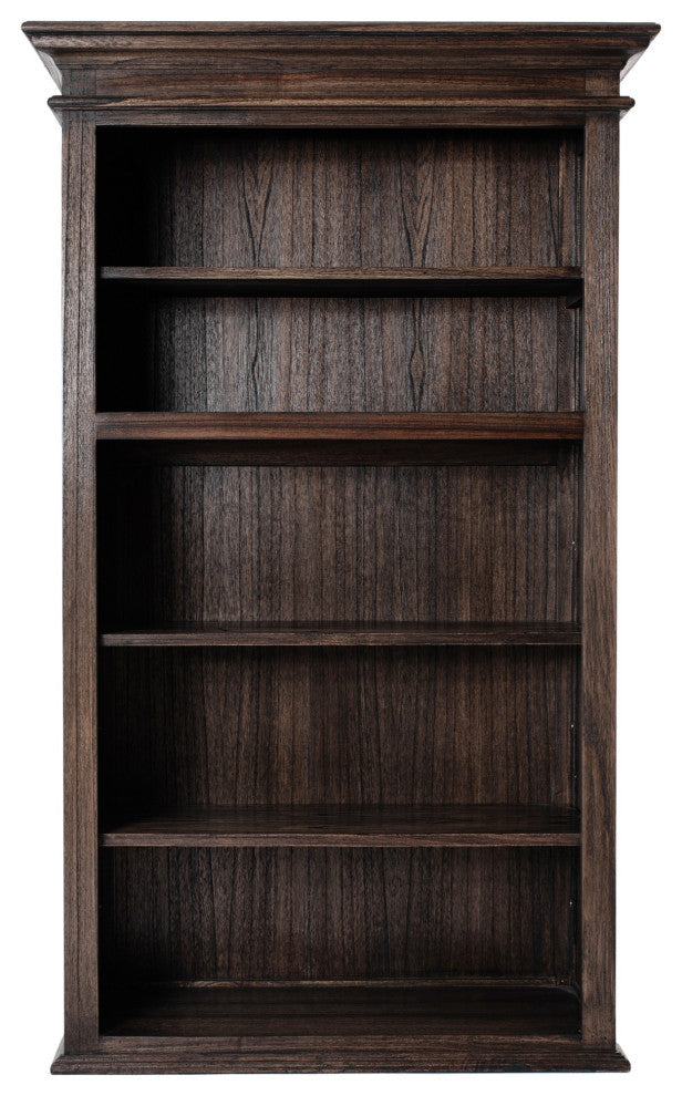 Black Wash Bookshelf Hutch