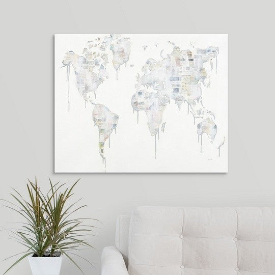 "Wine Lover's Guide" Wrapped Canvas Art Print, 30"x24"x1.5"