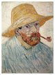 "Self Portrait 1888" Digital Paper Print by Vincent Van Gogh, 18"x24"