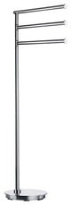 Outline Lite Triple Swing Arm Towel Rail Stainless Steel Polished