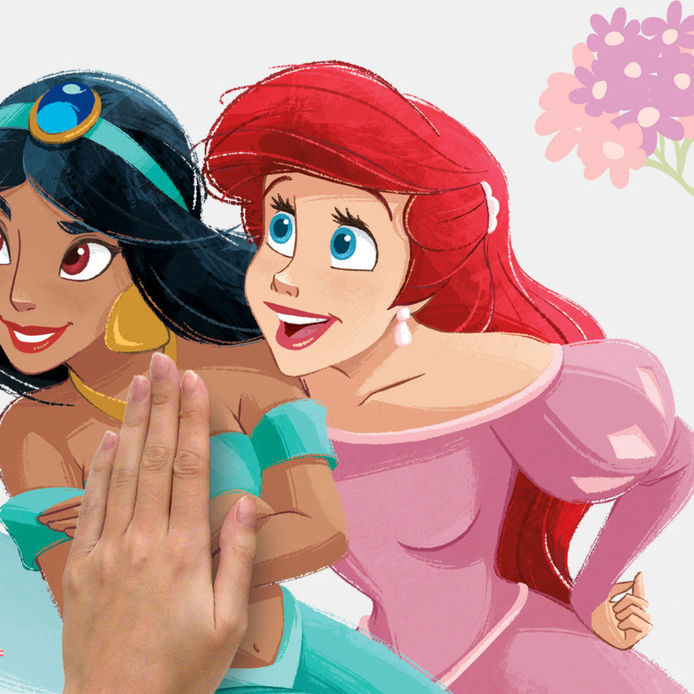 Princesses Peel and Stick Giant Wall Decal Withalphabet