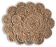 Sunshine Braided Organic Jute Placemats, Set of Two