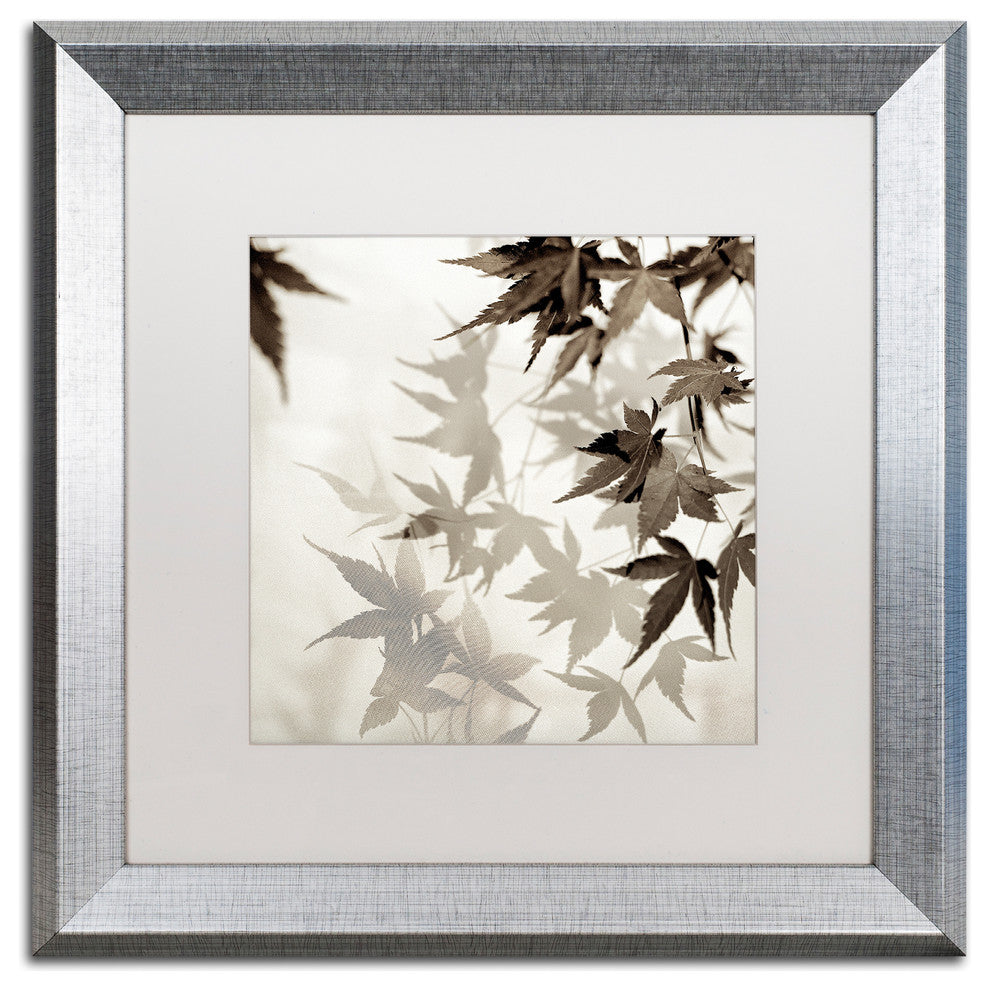 Alan Blaustein 'Florison 57' Art, Silver Frame, White Mat, 16x16