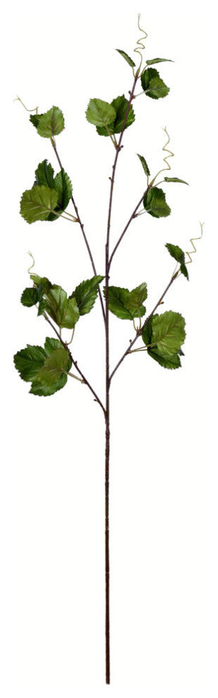 Vickerman 34" Green Hop Leaf Spray 3/Pk