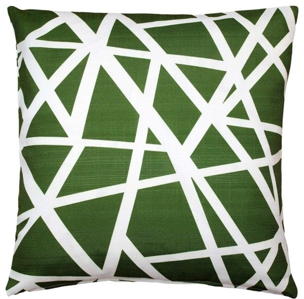 Pillow Decor - Bird's Nest Green Throw Pillow 20X20