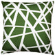 Pillow Decor - Bird's Nest Green Throw Pillow 20X20